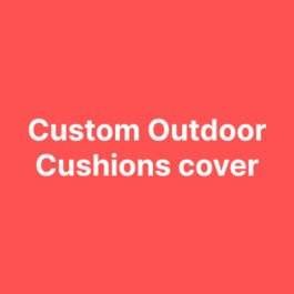 Custom Cushion Cover