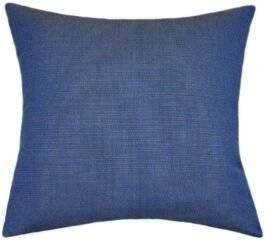 Sunbrella® Echo Midnight Indoor/Outdoor Textured Solid Color Pillow