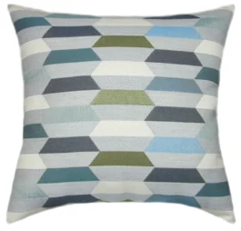 Sunbrella® Precise Galaxy Indoor/Outdoor Geometric Pillow