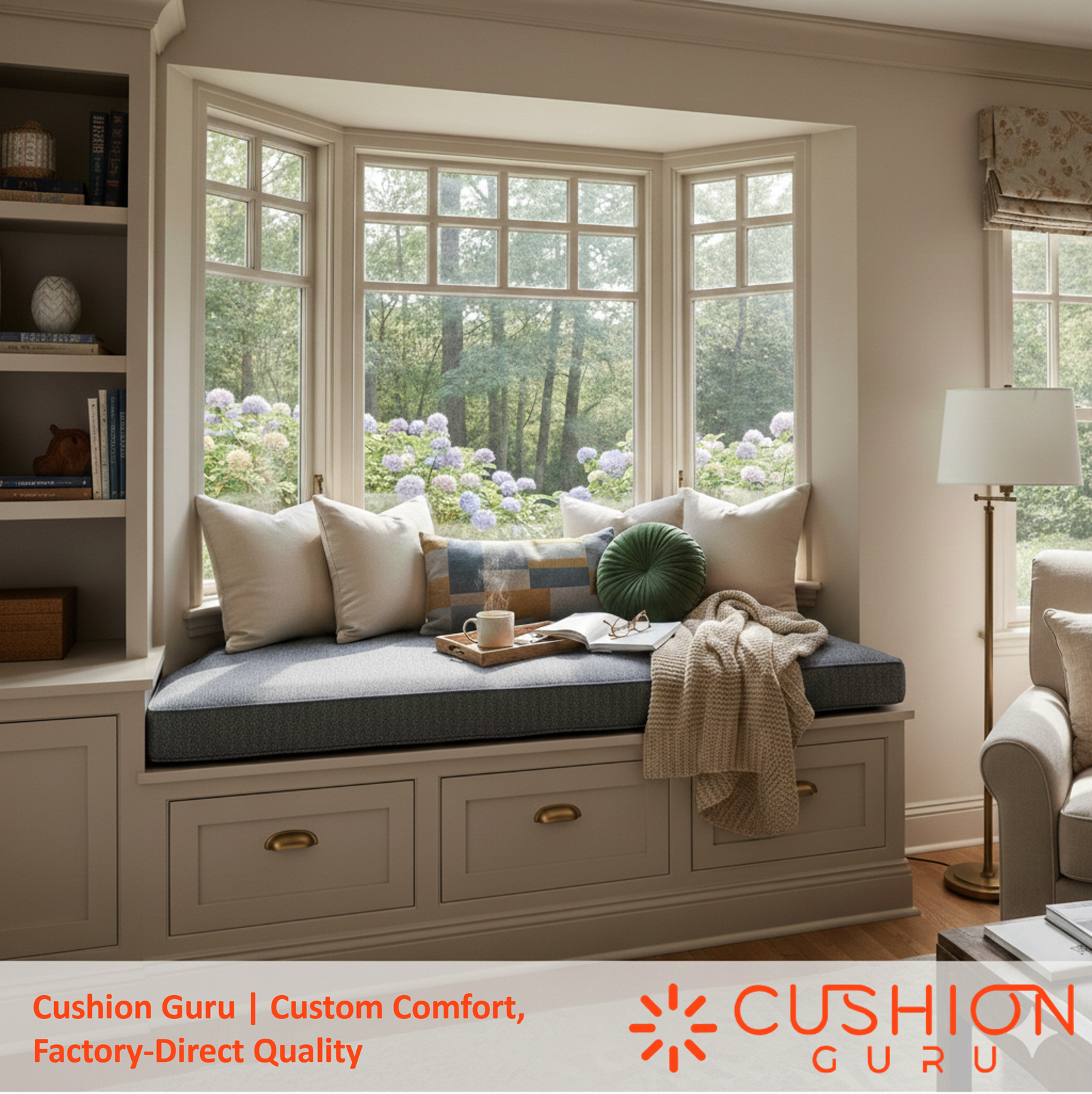You are currently viewing Custom Window Seat Cushions: The 2026 Guide to Comfort & Style